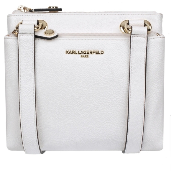 Karl Lagerfeld Handbags - Karl Lagerfield Madison Jetlink Vegan Crossbody
